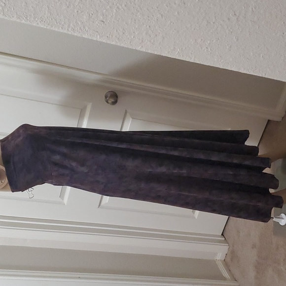 Lularoe m convertible strapless dress maxi skirt abstract geo print - Picture 4 of 8